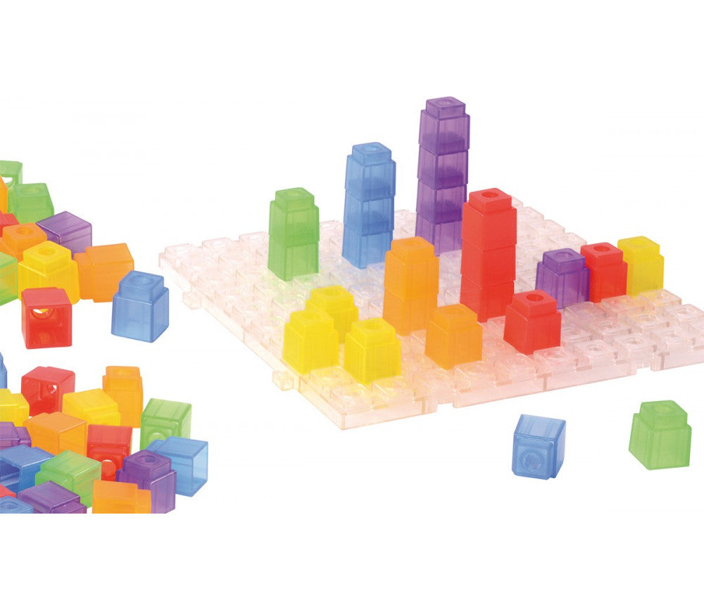 Jeu De Plateau Miroir - Cubes Translucides Petit Modèle