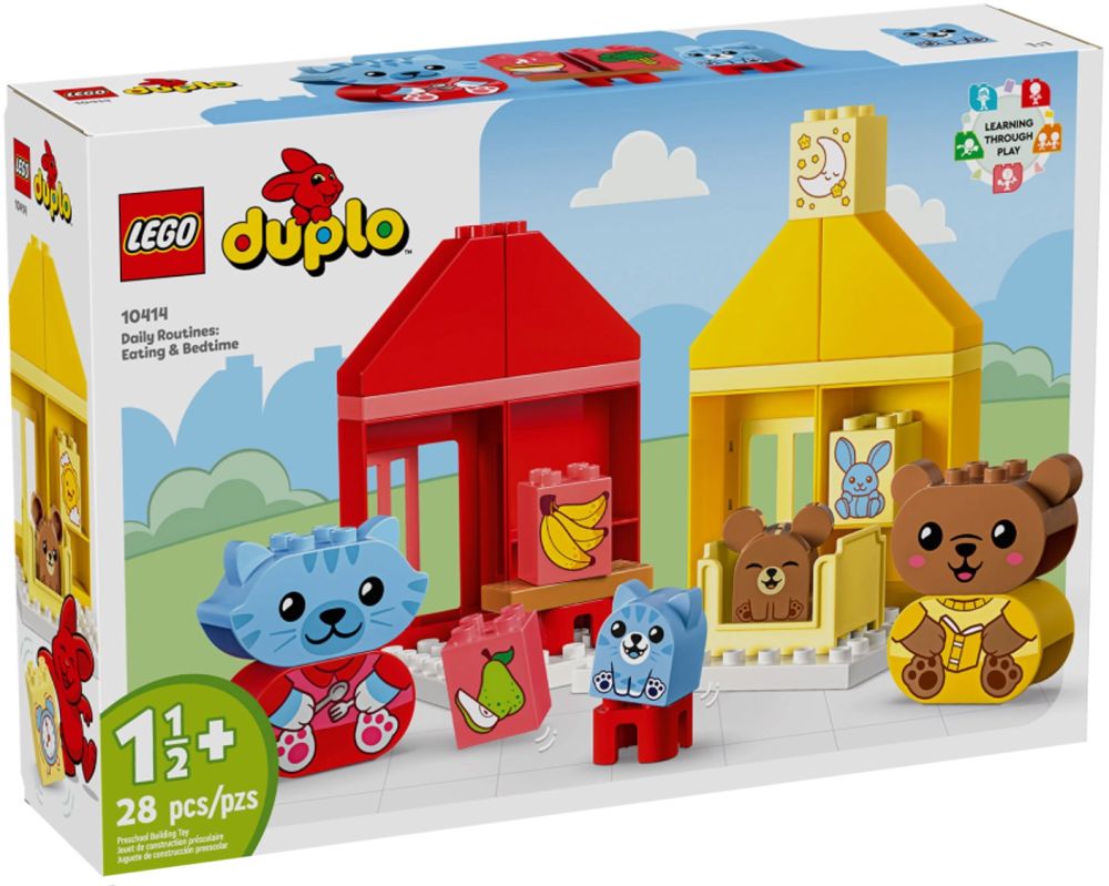 Duplo Mes Rituels Quotidiens Le Repas Et Le Coucher Lego® Duplo®