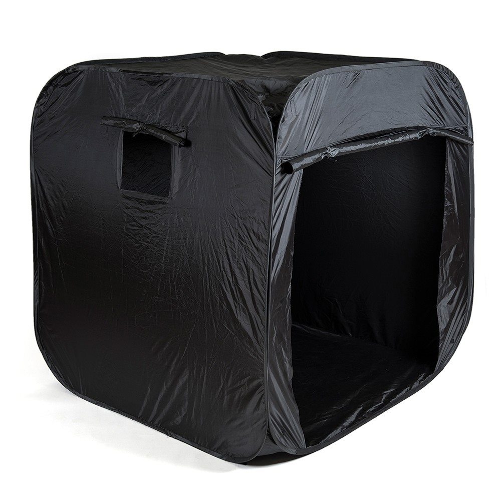 Cabane Pop-Up Sensorielle Noire H: 83 Cm