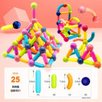 Jeu De Construction Magnétique Wesmag 25 Pièces