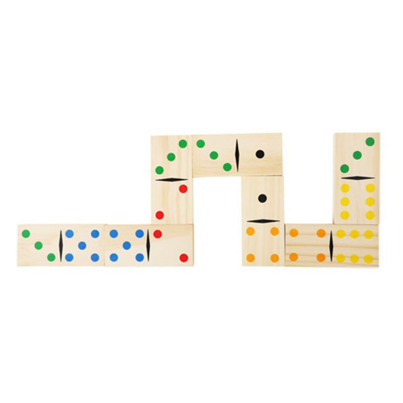 Dominos Géants Multicolores
