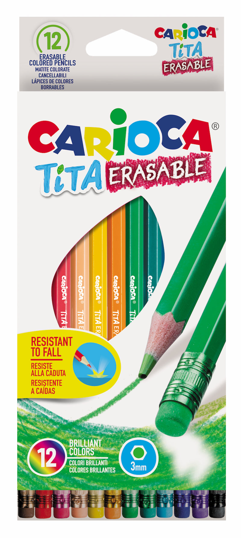Carioca Valisette De Crayons De Couleur Tita