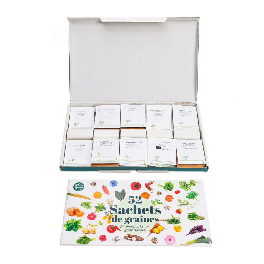 Radis Et Capucine Kits De Graines Aromatiques Bio