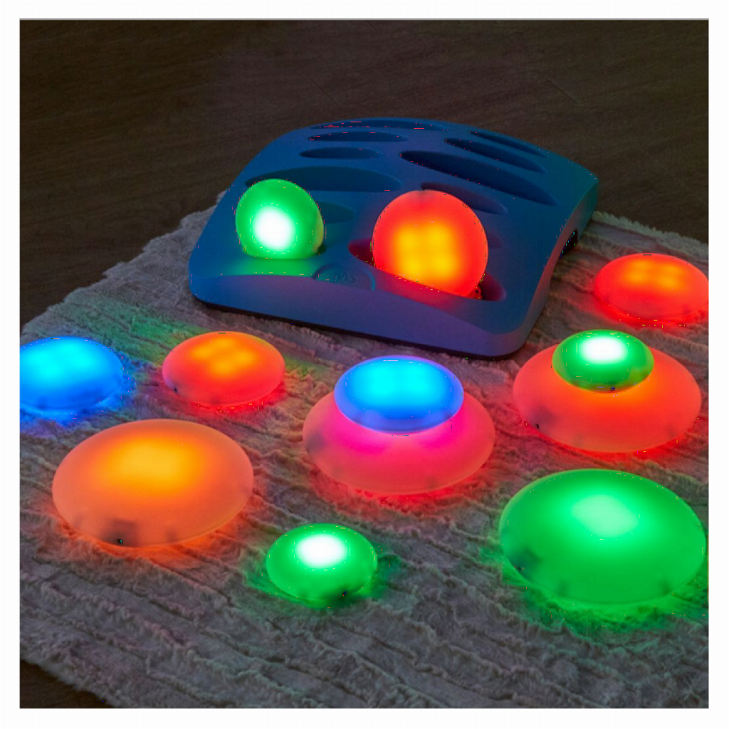 Holographic Mirror Sensory Pebbles Set