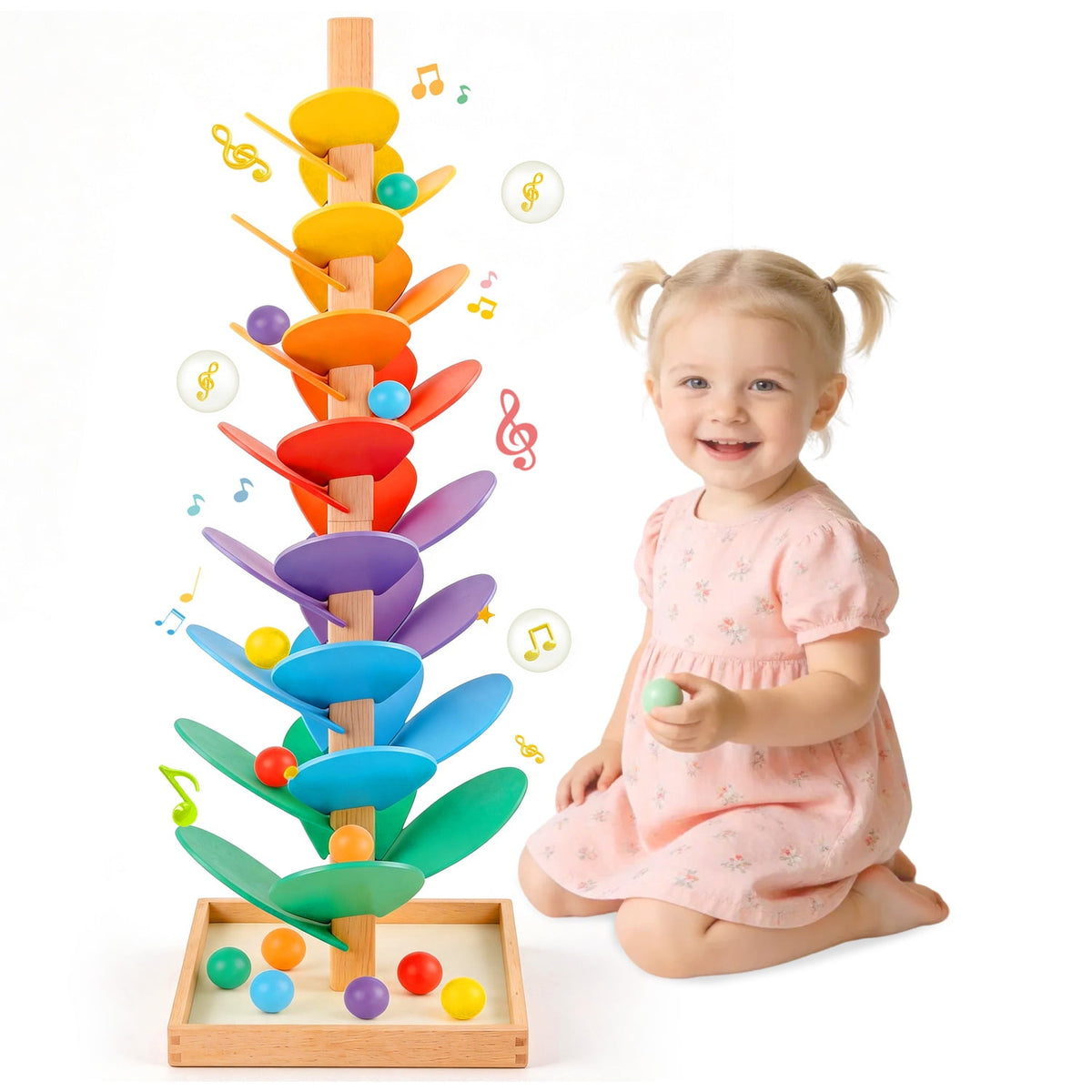 Musical Marble Tree Toy