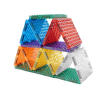 Cleverclixx Jeu De Construction Magnétique Cleverclixx Tuiles-Briques Intense 16 Pièces