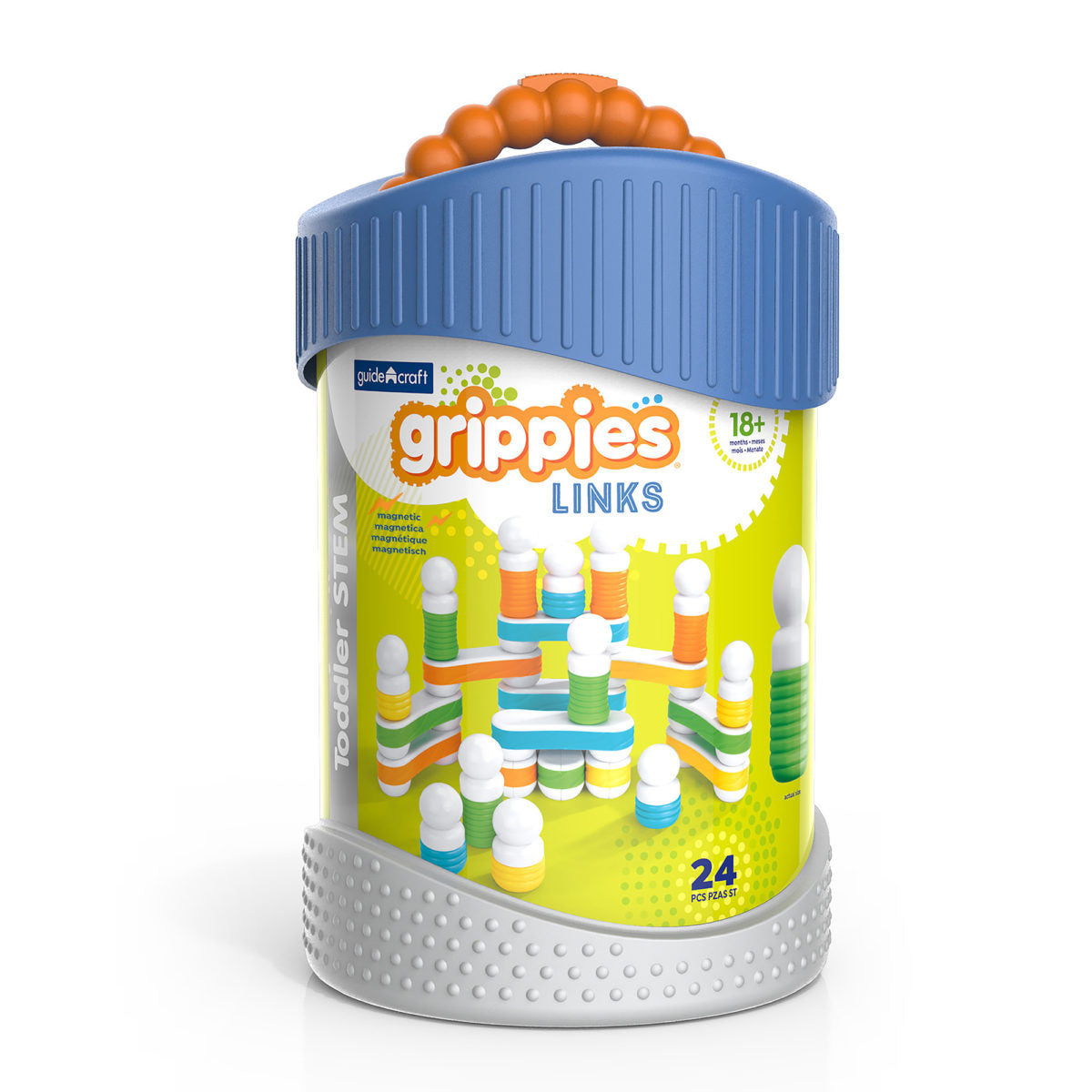 Guide Craft Jeu De Construction Magnétique Grippies Links 24 Pièces