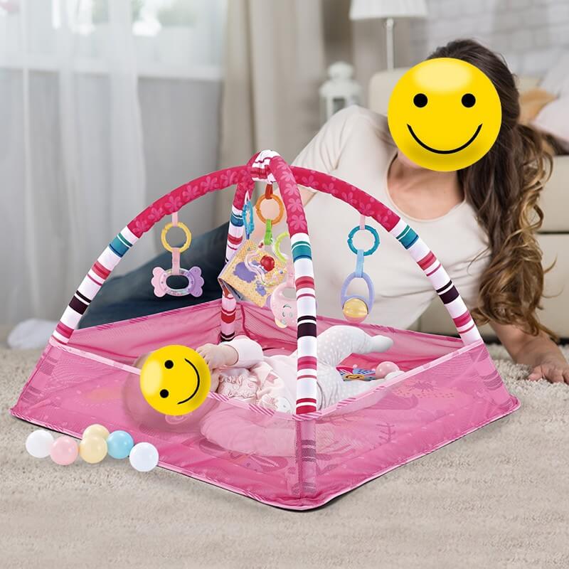 Tapis D'Éveil Fantaisie Petit Carré