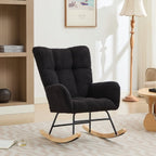 Ergonomic Wooden Nursery Chair