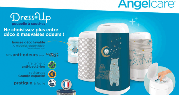 Angelcare Poubelle À Couches Dress Up Angelcare 41 Couches