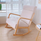 Ergonomic Wooden Nursery Chair