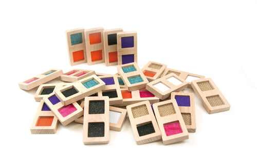 Andreu Toys Dominos Tactiles Géants Reliefs