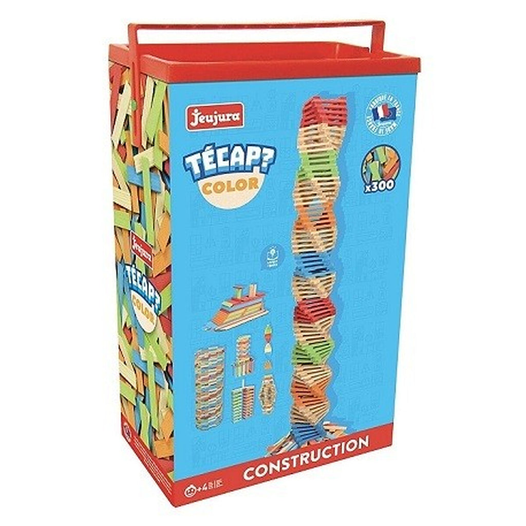 Jeujura Lattes De Construction Técap Color 300 Pièces