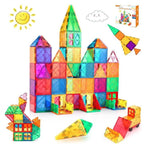 Jeu De Construction Magnétique Wesmag 70 Pièces