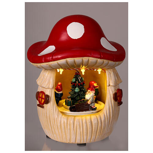 Champignon Lumineux H: 20 Cm