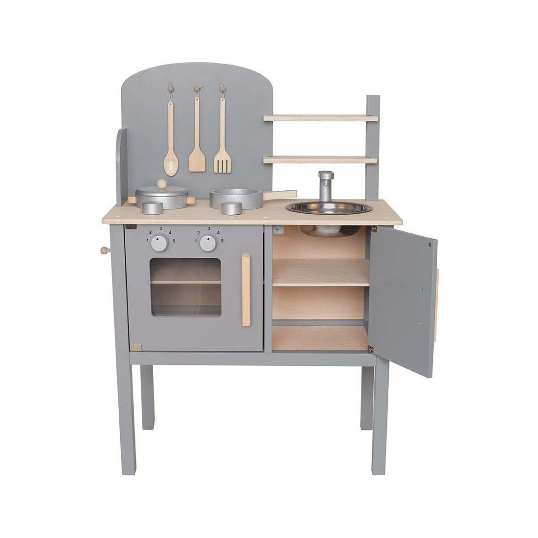 Cuisine Coffre Et Dînette En Bois