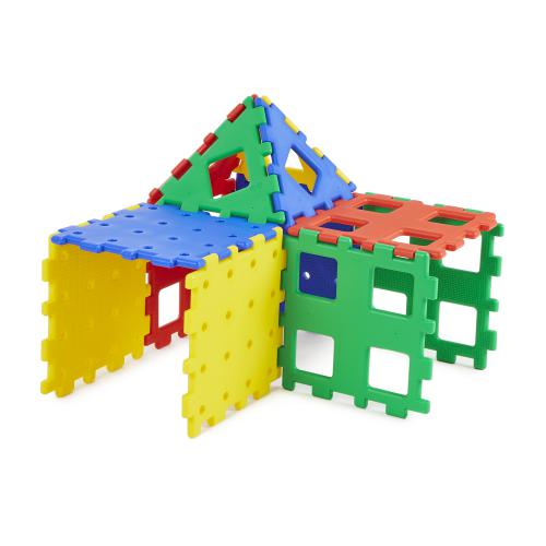 Polydron Construction Géante Polydron Xl Couleurs Standards