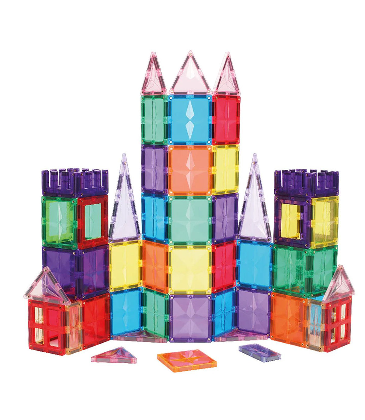 Cleverclixx Jeu De Construction Magnétique Cleverclixx Intense - 110 Pièces