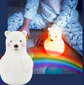 Pabobo Veilleuse Souple Led Lumicolor