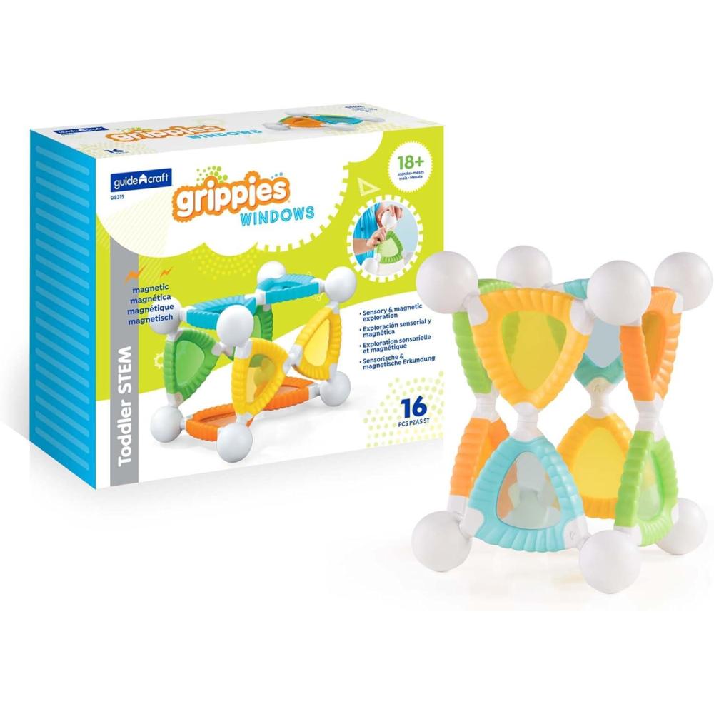 Guide Craft Jeu De Construction Magnétique Grippies Curves 30 Pièces