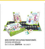 Récréalire Mon Coffret Des Alphas Transformés