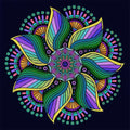 Encastrement Mandala Coloré