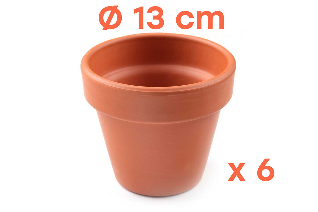 Pots En Terre Cuite À Décorer H: 12 Cm
