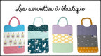 Serviettes À Élastique Rectangulaires