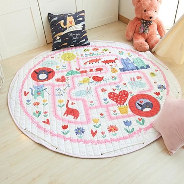 Tapis D'Éveil Fantaisie Rond