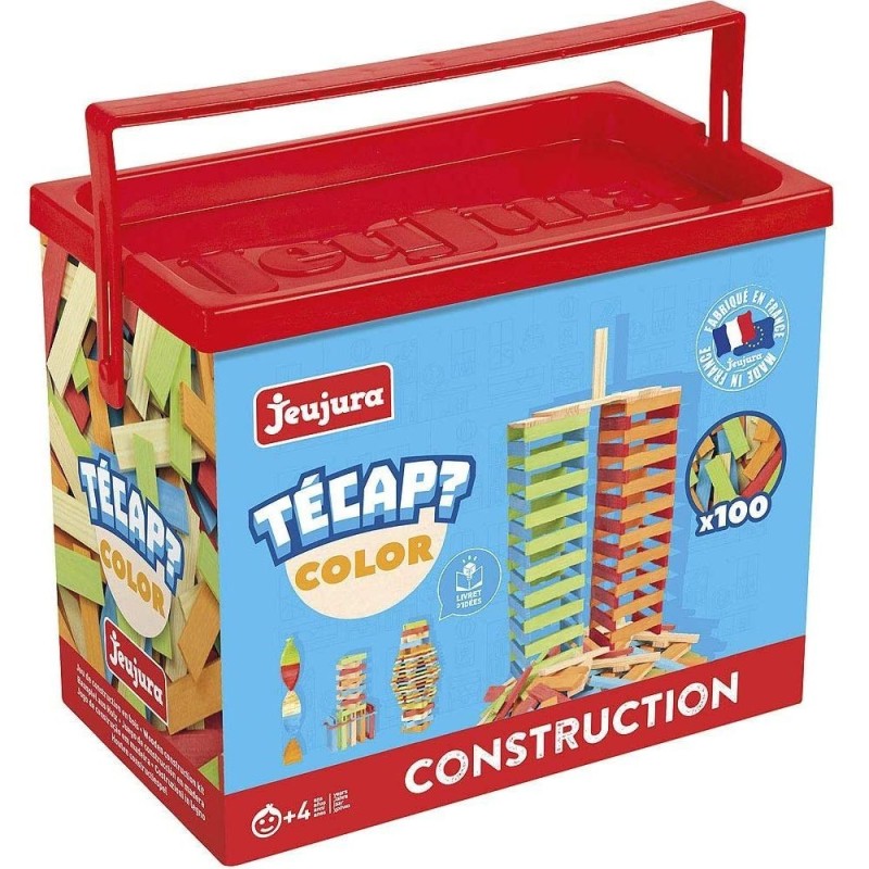 Jeujura Lattes De Construction Técap Color 300 Pièces