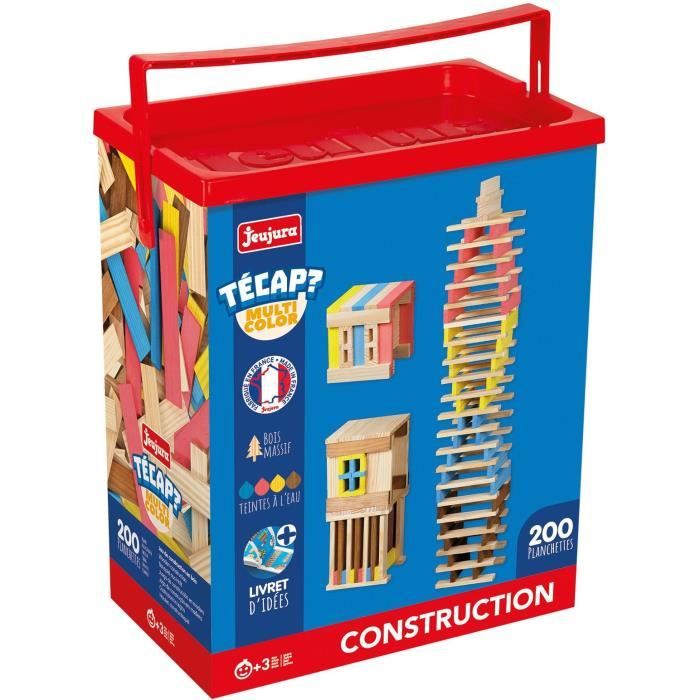 Jeujura Jeu De Construction Técap Multiform 200 Pièces