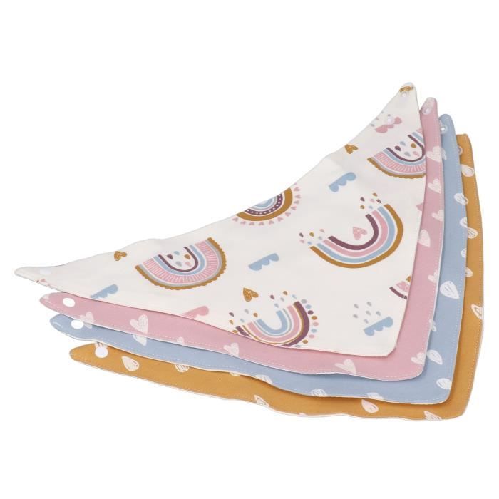 Bavoirs Bébé À Pression Imperméable - Coloré