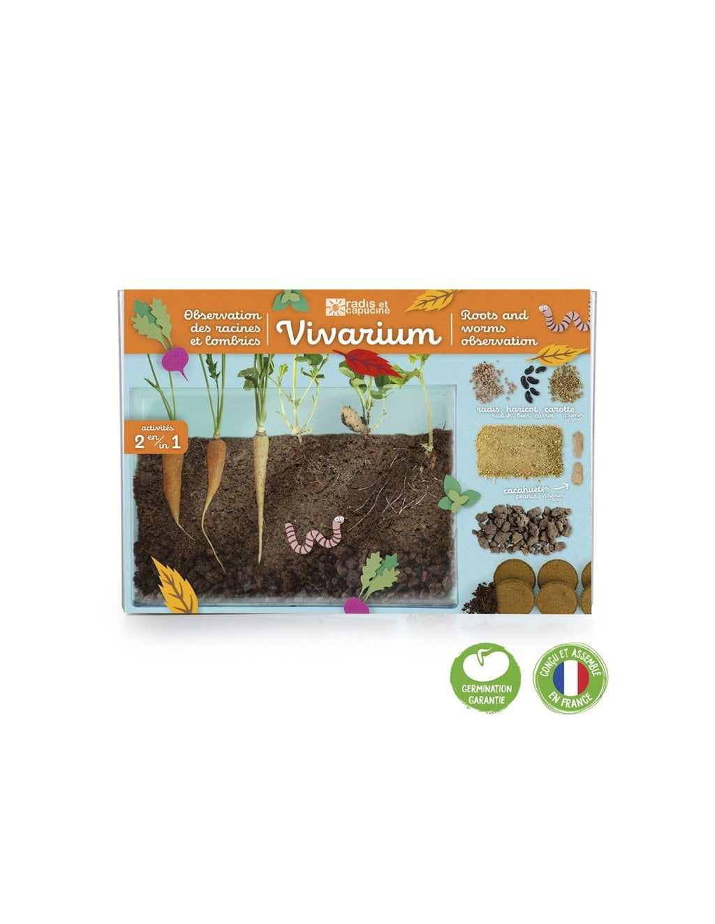 Radis Et Capucine Vivarium Visio-Nature