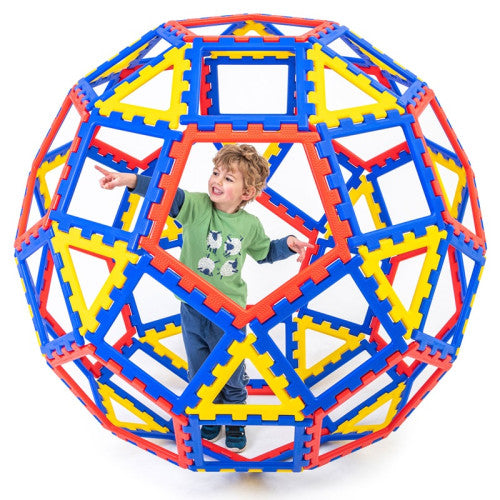 Polydron Construction Géante Polydron Xl Couleurs Standards